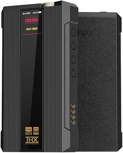 FiiO Q7 DSD512 MQA Balanceado Portátil HiFi Desktop DACAmplificador de auriculares con ES9038PROTHX AAA 788+ amperio Diseñado, ÓpticoUSBCoaxial