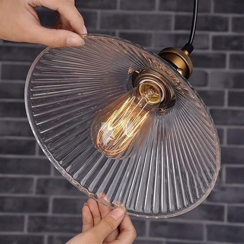 Plafond pendentif verre ciselé et structure bronze au design moderne victorien élégant