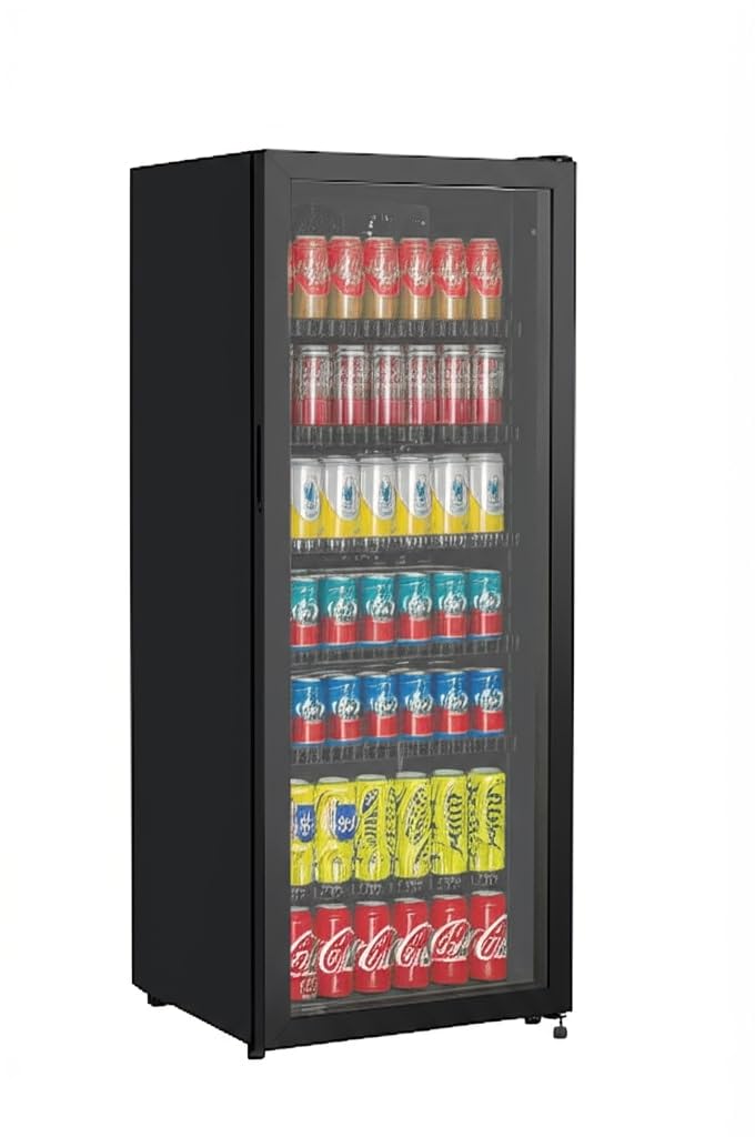 METRO Professional Réfrigérateur à Boissons GSC4240B, 237 L, 110 W, Métal/Verre, 54 x 54.5 x 139.5 cm, Noir