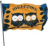 gartendeko vogel rost 【GRÖSSE】Dieses schöne Eulen-Gartenbanner hat eine Größe von 90 x 150 cm und ist groß genug, um drinnen und draußen aufgestellt zu werden.