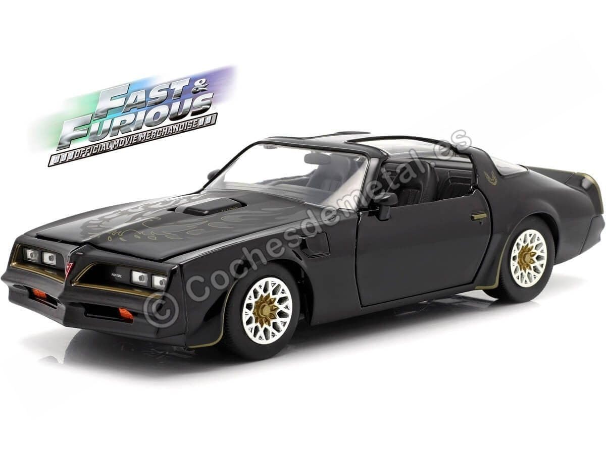 Fast & Furious 1:24 1977 Pontiac Firebird Die-cast Car, Toys for Kids and Adults