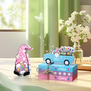 Capoda 4 Pcs Spring Wooden Table Block Signs Hello Spring Centerpieces Rustic Farmhouse Table Decoration Gnome Truck Tulip Book Stack Sign Spring Tiered Tray Decor for Easter Party Home Table Supplies Capoda 4 Pcs Spring Wooden Table Block Signs Hello Spring Centerpieces Rustic Farmhouse Table Decoration Gnome Truck Tulip Book Stack Sign Spring Tiered Tray Decor for Easter Party Home Table Supplies