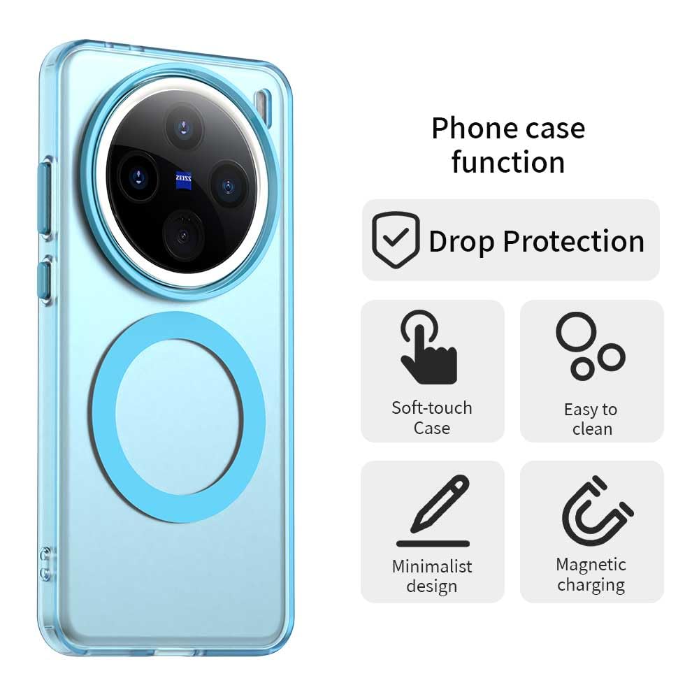 Compatible with Vivo X200 Pro 5G Case Cover,Supports Wireless