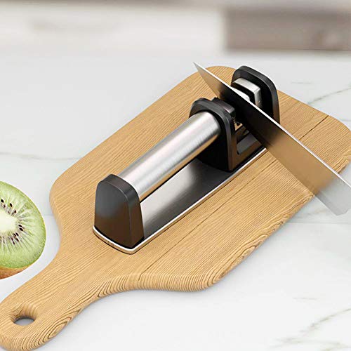 Affûteur à angle fixe multifonction avec pierre à aiguiser rapide de cuisine - 3