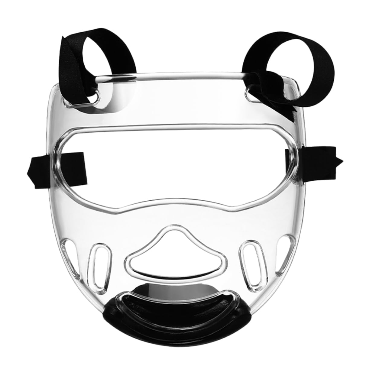 HANABASS Multifunctional Kickboxing Facial Shield Shockproof Face Protector for Sparring and Training Comfortable Breathable Design Area Protection for Karate and Martial