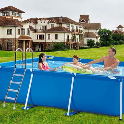 Escalera para piscina elev. 4 pasos acero inoxidable miniatura 1