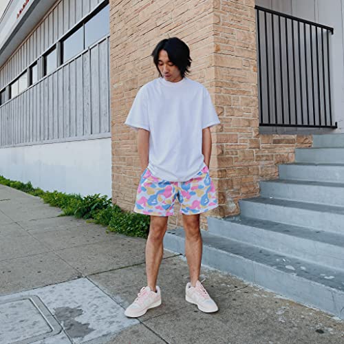 Men's Graphic Print Shorts Mesh Basketball Athletic Workout Gym Shorts2