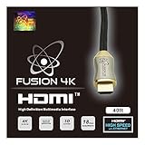 Fusion4k High Speed 4K HDMI Cable (4K @ 60Hz) - Professional Series (40 Feet) CL3 Rated