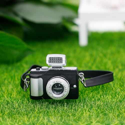 Miniatur Kamera Puppenhaus Dekoration Zubehör Mini Ornament Haus Garten Möbel Deko