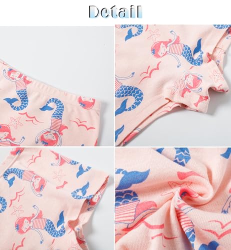 Sladatona Soft Girls Boyshort Panties Cotton Briefs Kids Underwear2