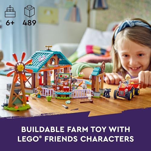 Image of LEGO Friends Farm Animal Sanctuary Toy Set with 8 Figures 42617