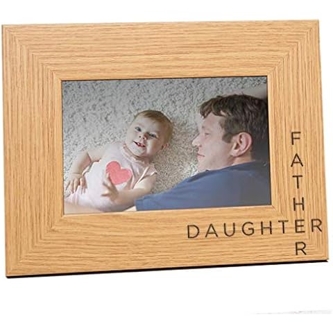 Engraved Father-Daughter Photo Frame Gift Cover