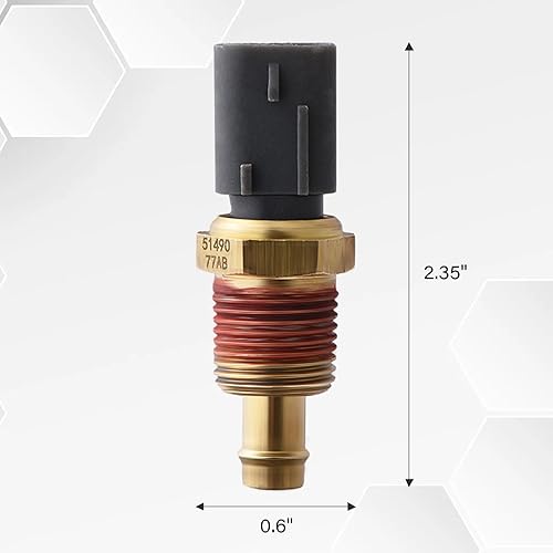 Miniatura 3 de 5149077AB Sensor de temperatura del refrigerante del motor para automóvil, sensor de temperatura de refrigerante compatible con-Chrysler compatible