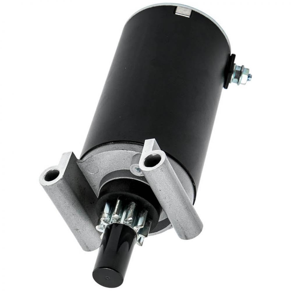 Arrancador de 12 V y 10 Dientes Compatible con Modelos de Herramientas de jardín para cortadoras de césped, Tractores 20 22 23 25 26 3209801 71095801 para número de Pieza 5801