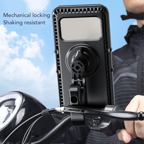 Support de téléphone moto résistant aux vibrations et à l'eau