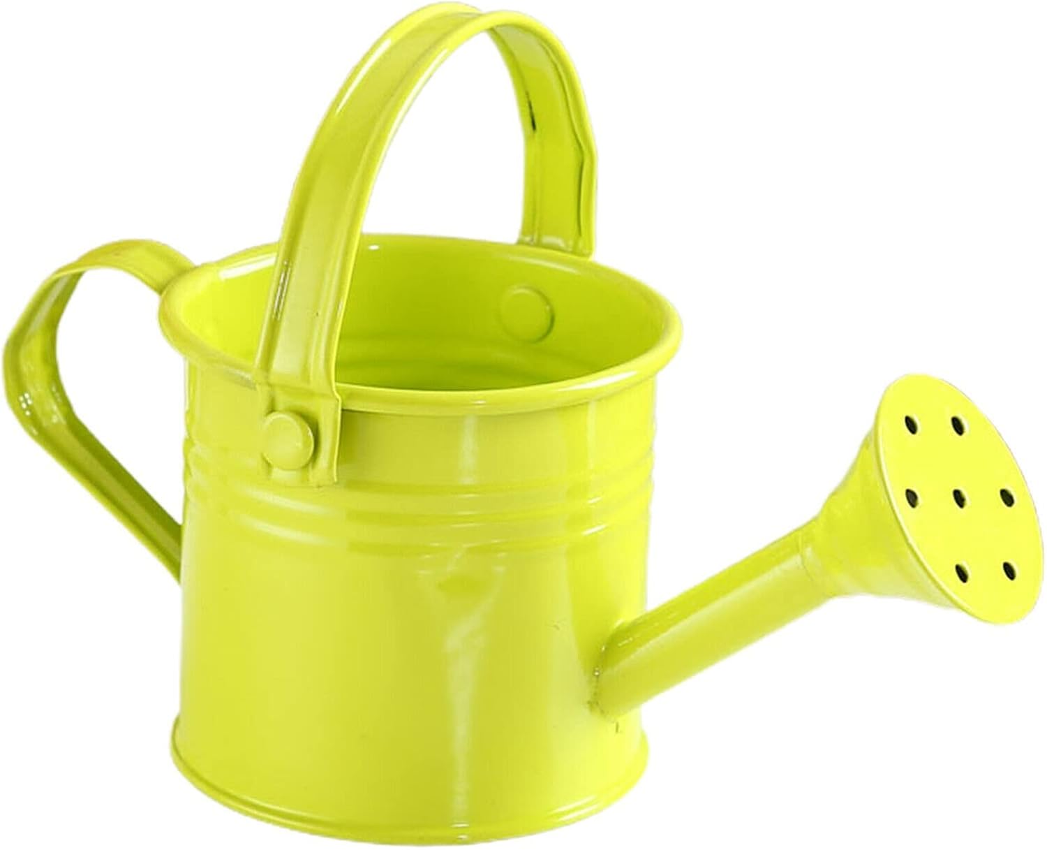NFEGSIYA Regadera Niños Jardín Hervidor de Flores Mini Pequeño Agua pulverización Pot Metal Rieing Poder Sprinkled (Color : Light Green)