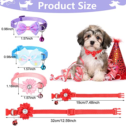22 Pack Dog Bow Tie Dog Flower Collar Adjustable Bowtie Dog Collar Flower Pet Supplies Collars Dot Print Bowknot Flower Neck Tie for Medium Small Dog Cat Puppy (Cute) 22 Pack Dog Bow Tie Dog Flower Collar Adjustable Bowtie Dog Collar Flower Pet Supplies Collars Dot Print Bowknot Flower Neck Tie for Medium Small Dog Cat Puppy (Cute)