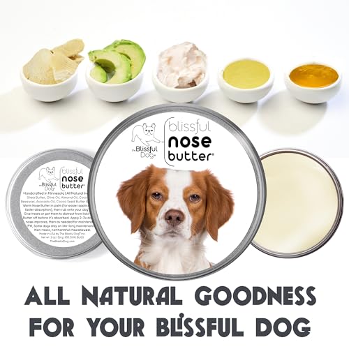 Image of The Blissful Dog Brittany Spaniel Unscented Nose Butter, 16oz