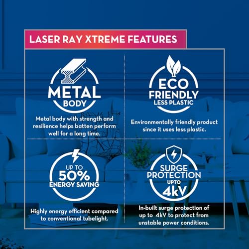 Crompton Store Crompton Laser Ray Xtreme 40W LED Tubelight - Image 3