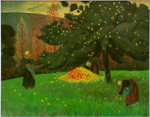 Pintura mural vintage de Paul Sérusier: dale un toque artístico a la decoración del hogar
