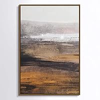 Framed Canvas Wall Art Abstract Texture Canvas Prints Home Artwork Decoration for Living Room,Bedroom - 16x24 inches