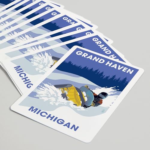 Baraja Poker Grand Haven Michigan 52 Cartas miniatura 5