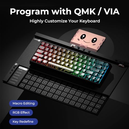 Image of XVX M67 60% Percent Keyboard Wireless, QMK /VIA Phantom Gaming Keyboard