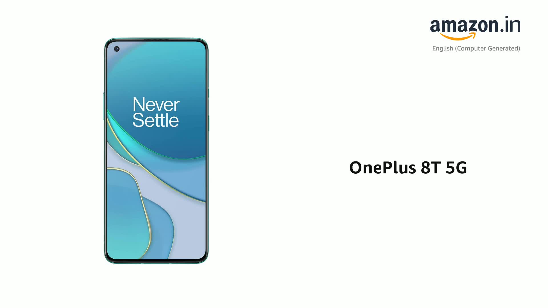 Refurbished) OnePlus 8T 5G (Aquamarine Green, 12GB RAM, 256GB