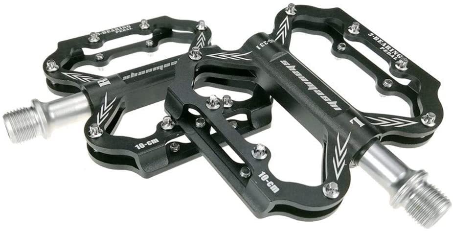 Pedali in alluminio a triplo cuscinetto for bicicletta Pedane MTB Pedali Flat Comfort