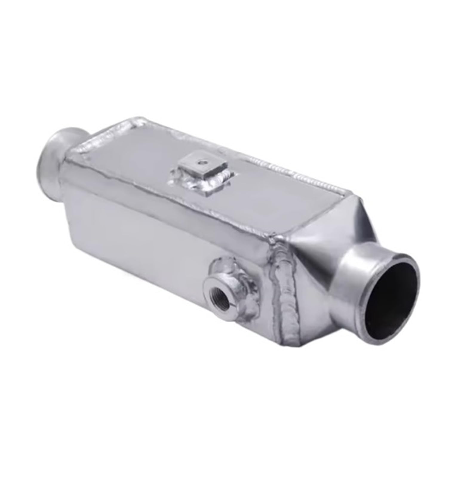 Intercooler aluminiowy Uniwersalny, lekki aluminiowy drążek i płyta Turbo, montowany z przodu intercooler typu woda-powietrze EP-SL5047(Polished)