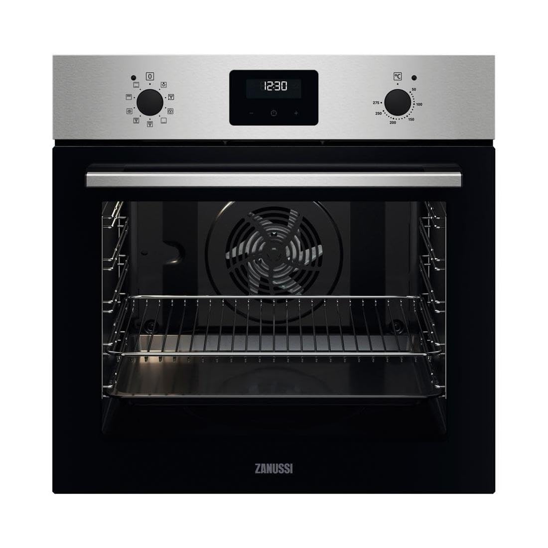 Elemento Riscaldante Grill Superiore Originale Zanussi Per Forno ZOB140X, Nero, Made In Italy