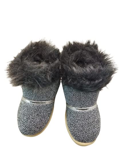 Baby Walk Girl Boat Zip & Hair Shoes Age from 3 Month to 5 Year, Special & Comfort Zip Hairy Shoes for Baby Girls Angels Shoes Gray 5 Years Design 5 (B0C17HRNPZ) Amazon Price History, Amazon Price Tracker
