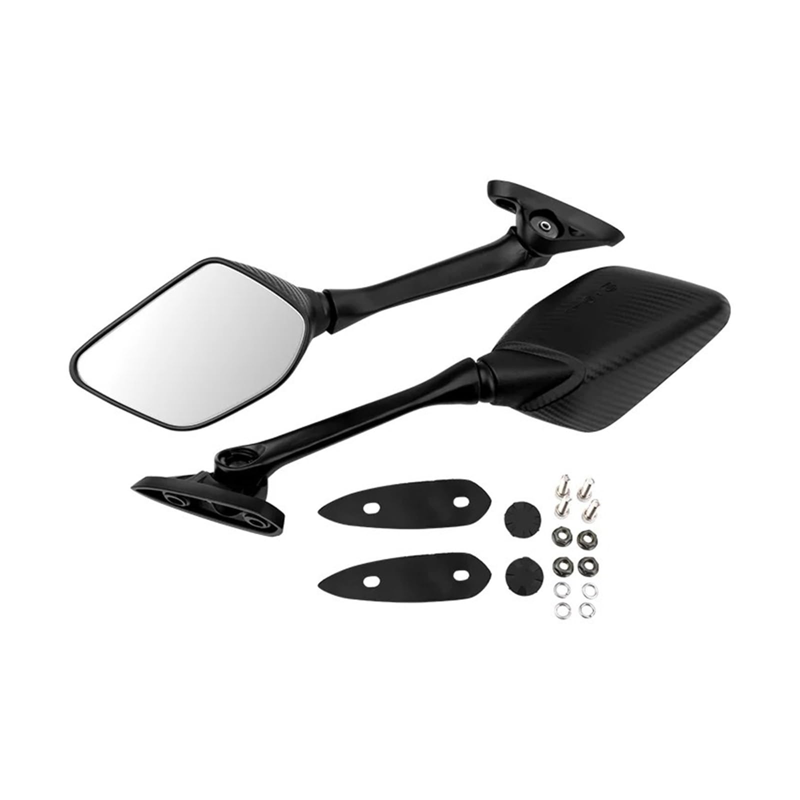 Espejo retrovisor moto antirreflejo para XMAX300 e YZF R3 con ajuste de ángulo rotatorio 8