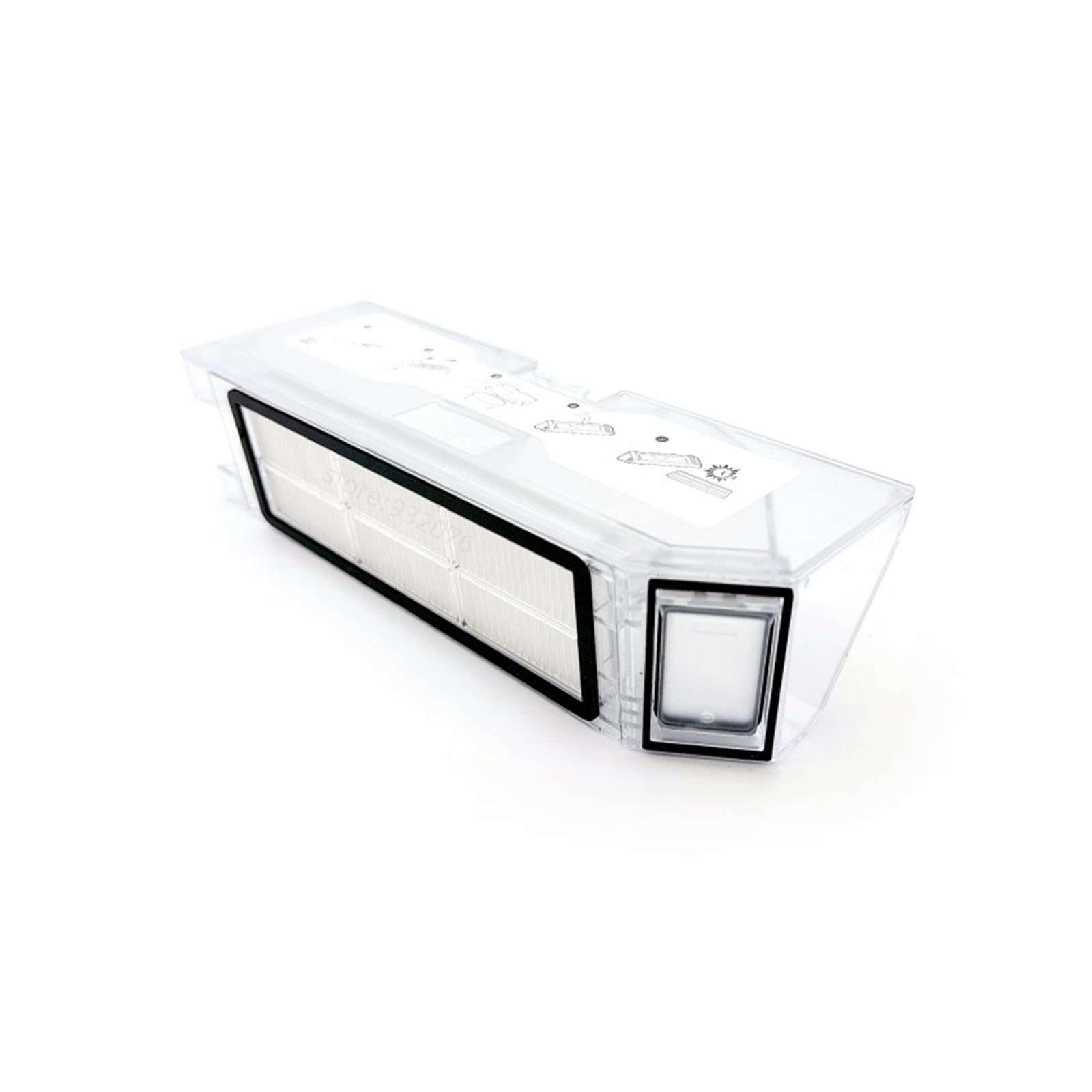 HIZON Dustbin ，compatible for Roborock， Q Revo Robot Vacuum Cleaner Spare Accessories Parts Dust Box Dirt Collection