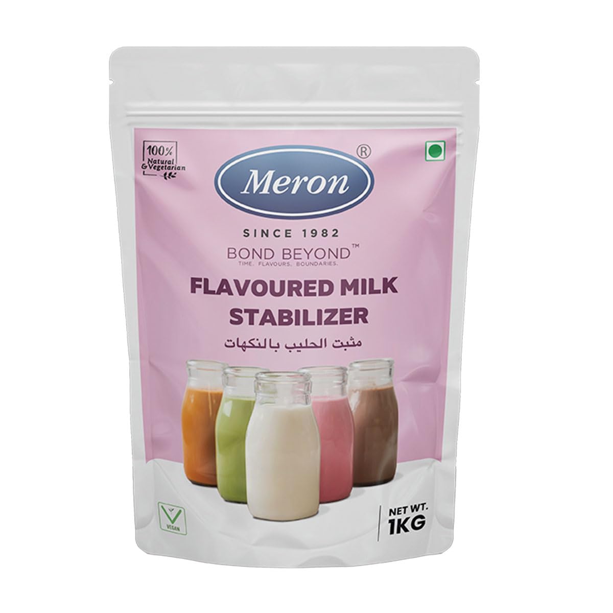 Meron Flavoured Milk Stabilizer | 1 Kg | Vegan Thickening