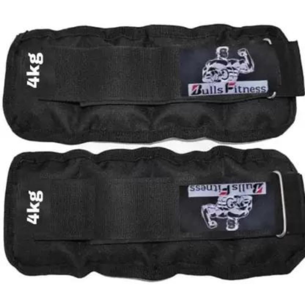 Wrist/Ankle Weights 4 kg (4 kg Each x 2 pc), Rubber, black (B0CSKJCFRD) Amazon Price History, Amazon Price Tracker