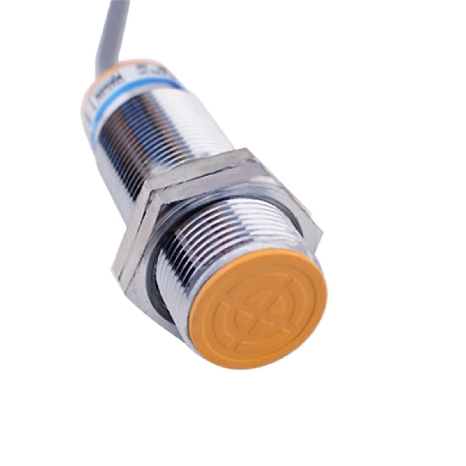 1Pc Proximity Switch LJ24A3 NPN PNP NO NC 2/3/4-wire Inductive Sensor Detection Distance 8mm/10mm M24 Approach Sensor(LJ24A3-8-Z-BY)
