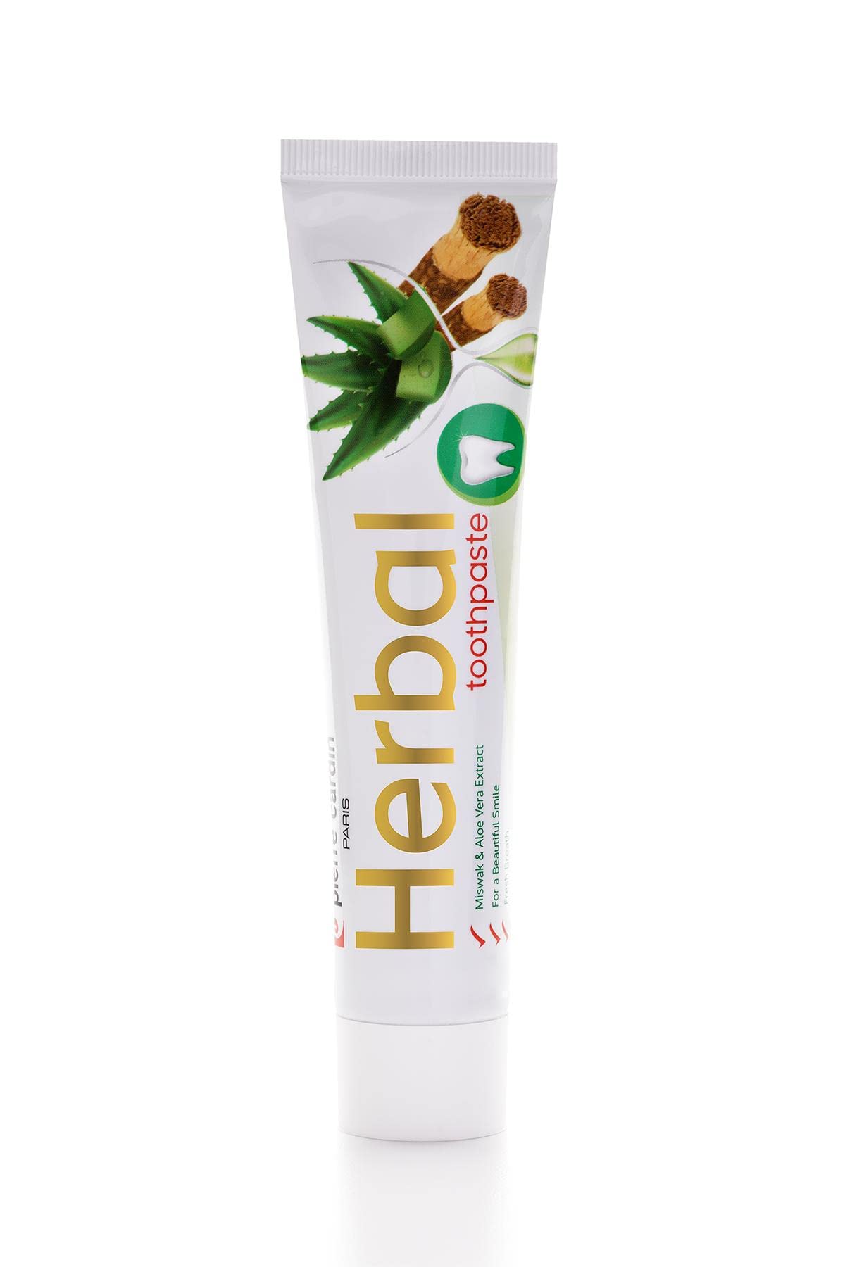 Pierre Cardin Paris Aloe Vera & Misvak & Çay Ağacı Özlü Bitkisel Diş Macunu 75 mL