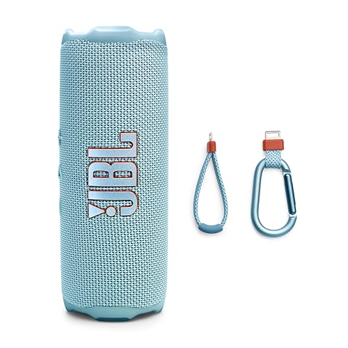 JBL Flip 7 - Portable Waterproof and Drop-Proof Speaker, Bold JBL Pro Sound with AI Sound Boost, 16Hrs of Playtime, and PushLock System with Interchangeable Accessories (Teal)