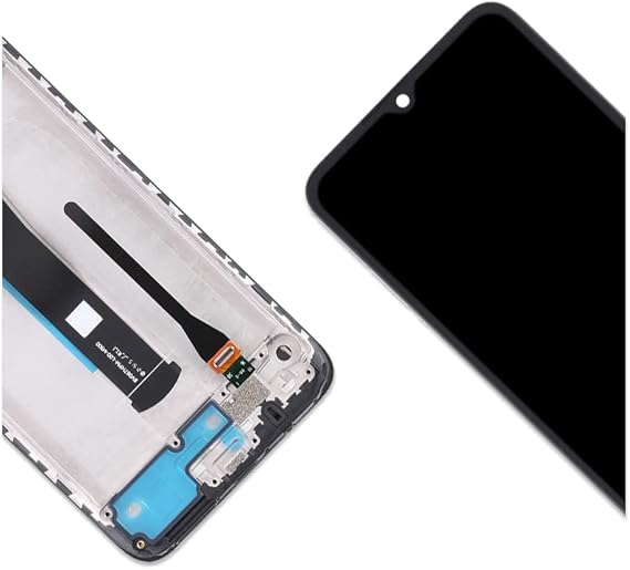 A-MIND for Xiaomi Redmi 10C/Redmi 10 India Screen Replacement (Original with Frame) Touch Screen Digitizer 220333QAG 220333QBI 220333QNY/220333QAG LCD Display Full Assembly Repair Kits