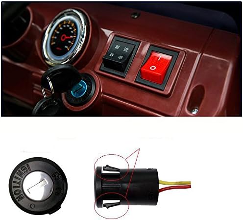 Miniatura 3 de Interruptor de llave de arranque eléctrico cerradura de puerta accesorio para niños paseo en coche niños paseo eléctrico en juguetes piezas de