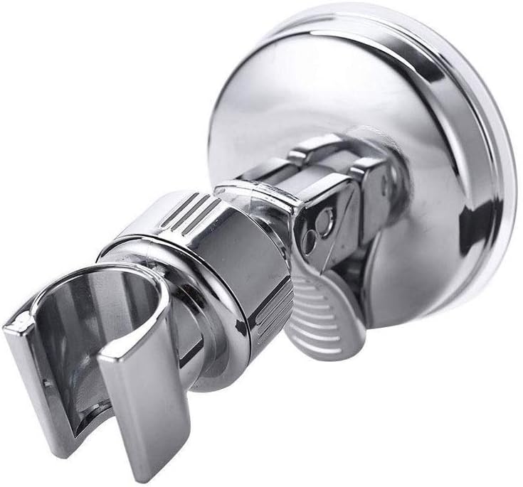 Shower Handset Holder Chrome Bathroom Wall Mount Adjustable Suction Bracket Strong Wall Mounted Rack Dropshipping
