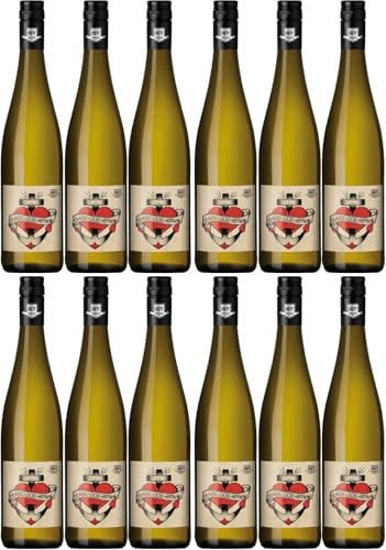 Weingut Bergdolt-Reif & Nett Glaube - Liebe - Hoffnung Riesling trocken weiß Deutschland inkl. FeinWert E-Book (12 x 0,75l)