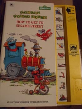 Hardcover How to Get to Sesame Street (Deluxe Sound Story) Book