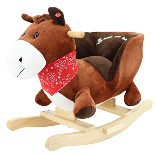Sweety Toys 3549 Schaukeltier Schaukelpferd Pferd Pony"ROCK ME BABY" supersüss mit Funktion Ohr Pferdegalopp Der Bestseller – Bild 5