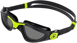 Aquasphere Kayenne Photochromatic Self-Tinting Swimming Goggles, Colour: Anthracite / Green