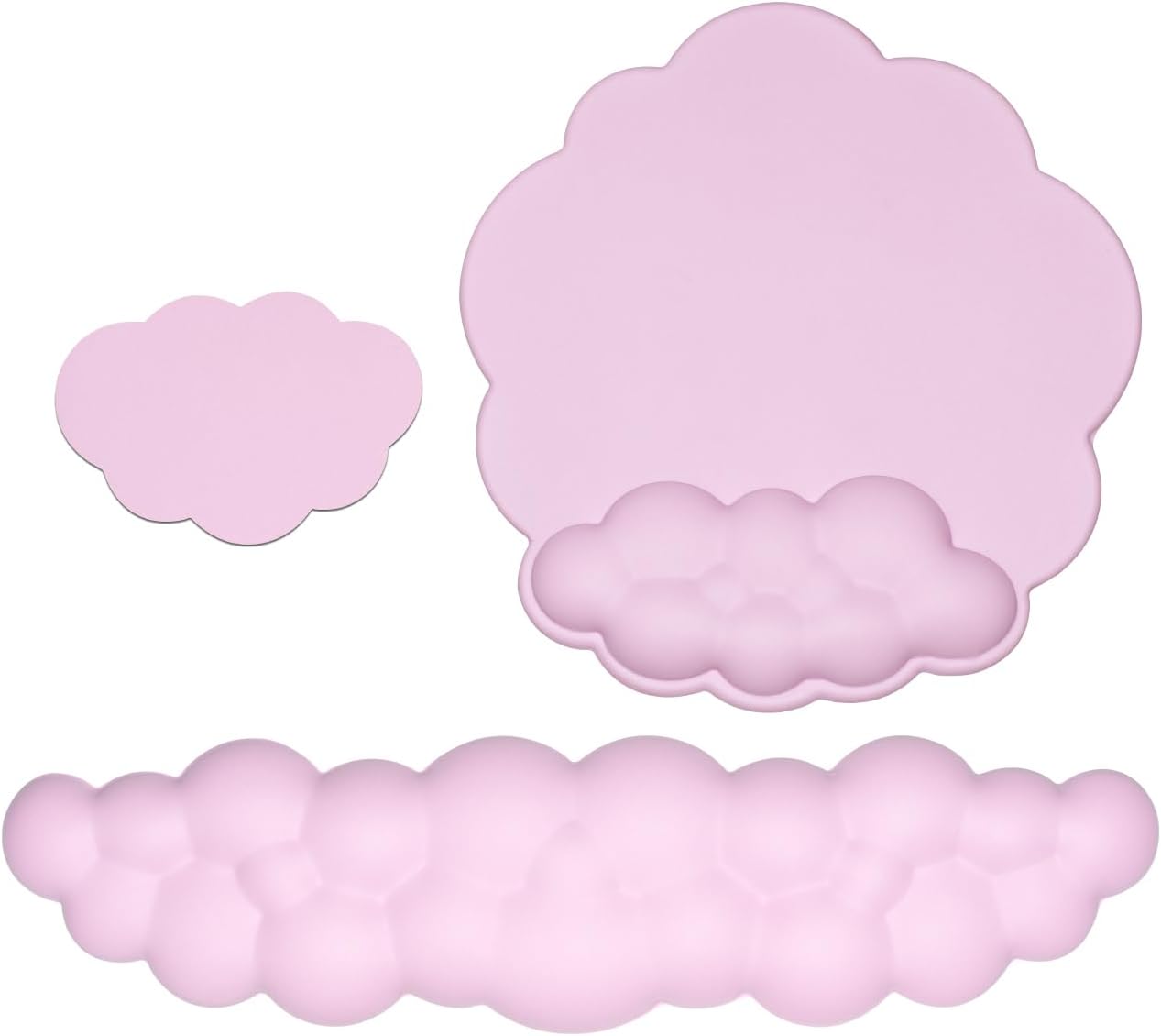 JIKIOU Cloud Mouse Pad Wrist Support, Upgrade Enlarge