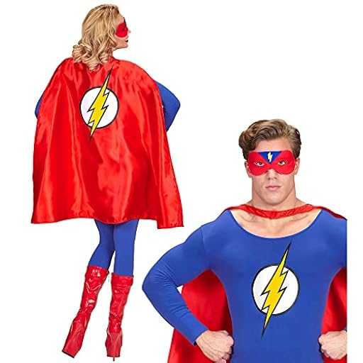 W WIDMANN MILANO Party Fashion - Disfraz de superhéroe, capa y antifaz, fiesta temática, carnaval | Ya disponible en tu tienda friki favorita! En mundofriki.es! W WIDMANN MILANO Party Fashion - Disfraz de superhéroe, capa y antifaz, fiesta temática, carnaval | Ya disponible en tu tienda friki favorita! En mundofriki.es!