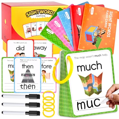 Cartes flash maternelle pour surmonter les difficultés de lecture
