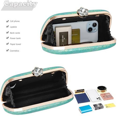 Image of BBTT.ful New Clutch Purses for Women Elegant Evening Bag for Party, Wedding, and Formal Events
